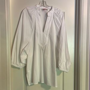 Tory Burch Puffed-Sleeve Tunic size XL